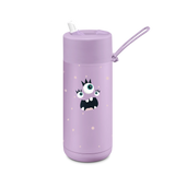 Frank Green Frankster Kids 16oz/475ml Ceramic Reusable Flip Straw Bottle - Lilac Haze Flick