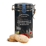 Cartwright & Butler The London Collection: Strawberry & Clotted Cream Biscuits Tin