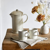 Le Creuset Stoneware Cafetiere 1L - Meringue