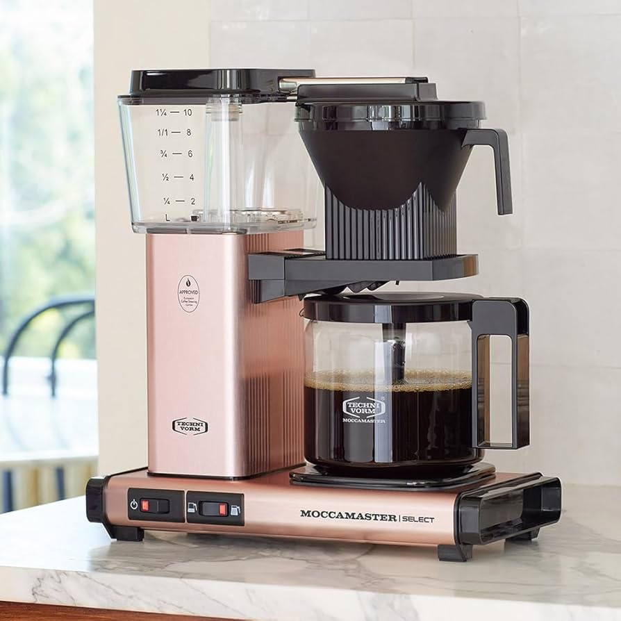 Moccamaster KBG Select Filter Coffee Machine - Copper