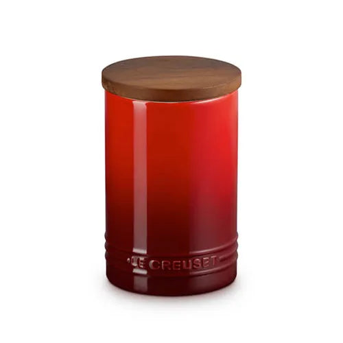 Le Creuset Stoneware Signature Storage Jar 770ml - Cerise