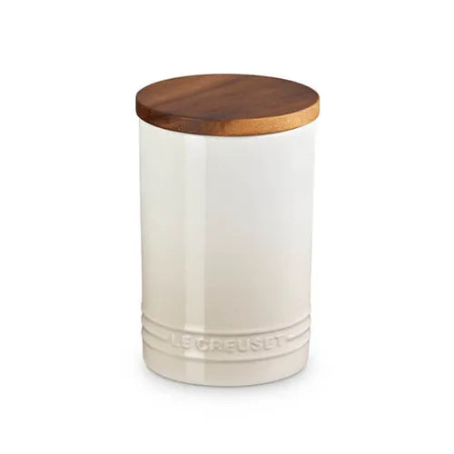 Le Creuset Stoneware Signature Storage Jar 770ml - Meringue