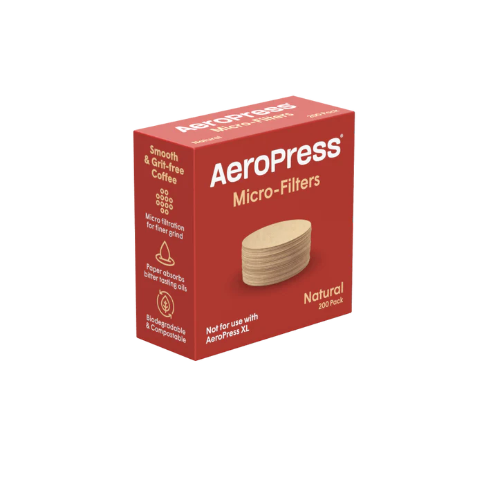 AeroPress Micro Filters Natural (200 Count)