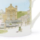 Sophie Allport Detail of the Harrogate illustration on the large mug