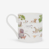 Sophie Allport Reverse of the Tails & Trails dog design mug