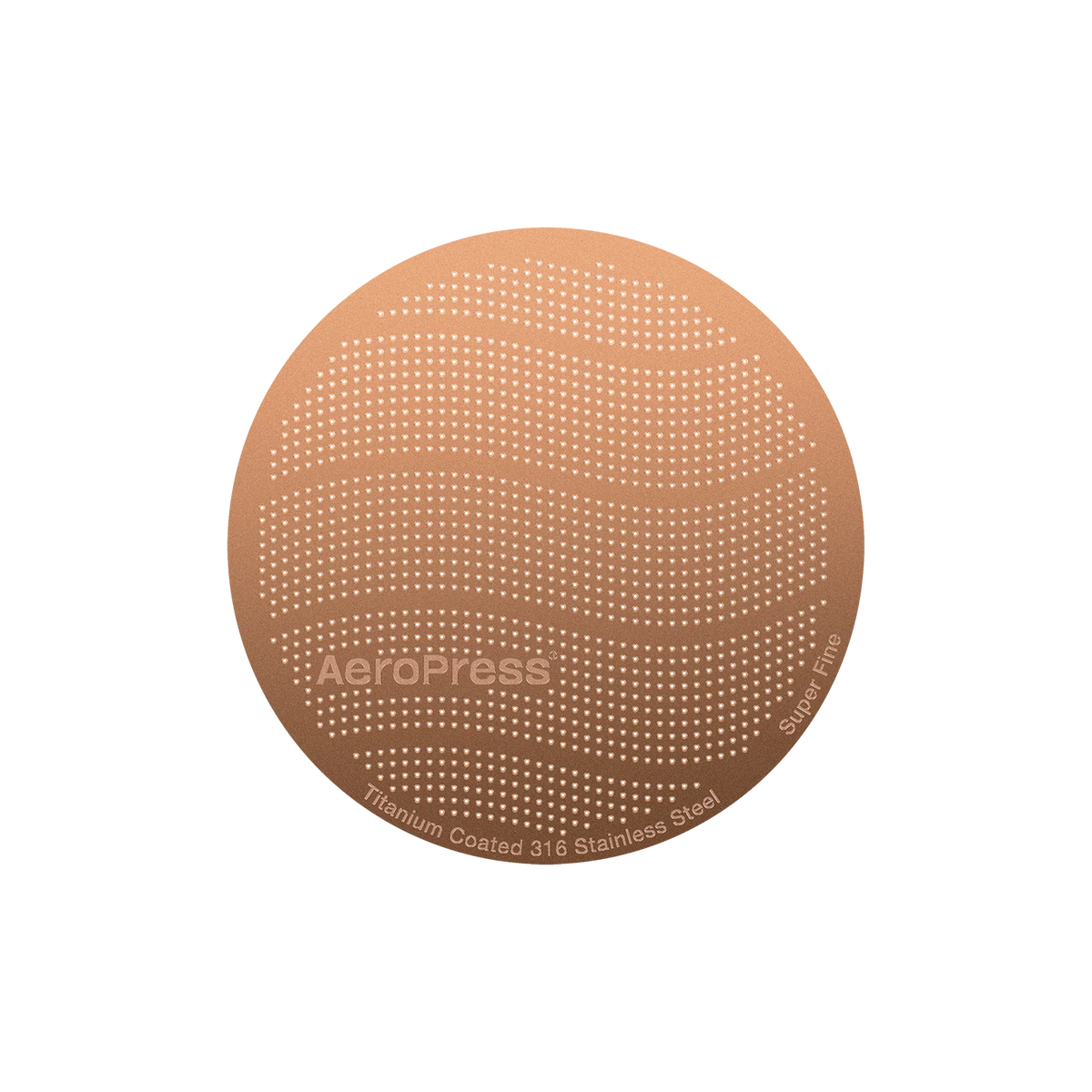 AeroPress Gold Superfine Filter – Reusable 316 Steel – Redber Coffee
