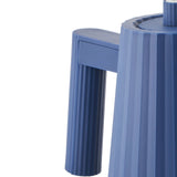 Alessi Plissé Electric Kettle 1.7L - Blue