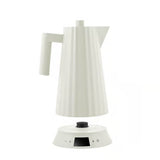 Alessi Plisse Electric Kettle with Temperature Control 1.7L - White