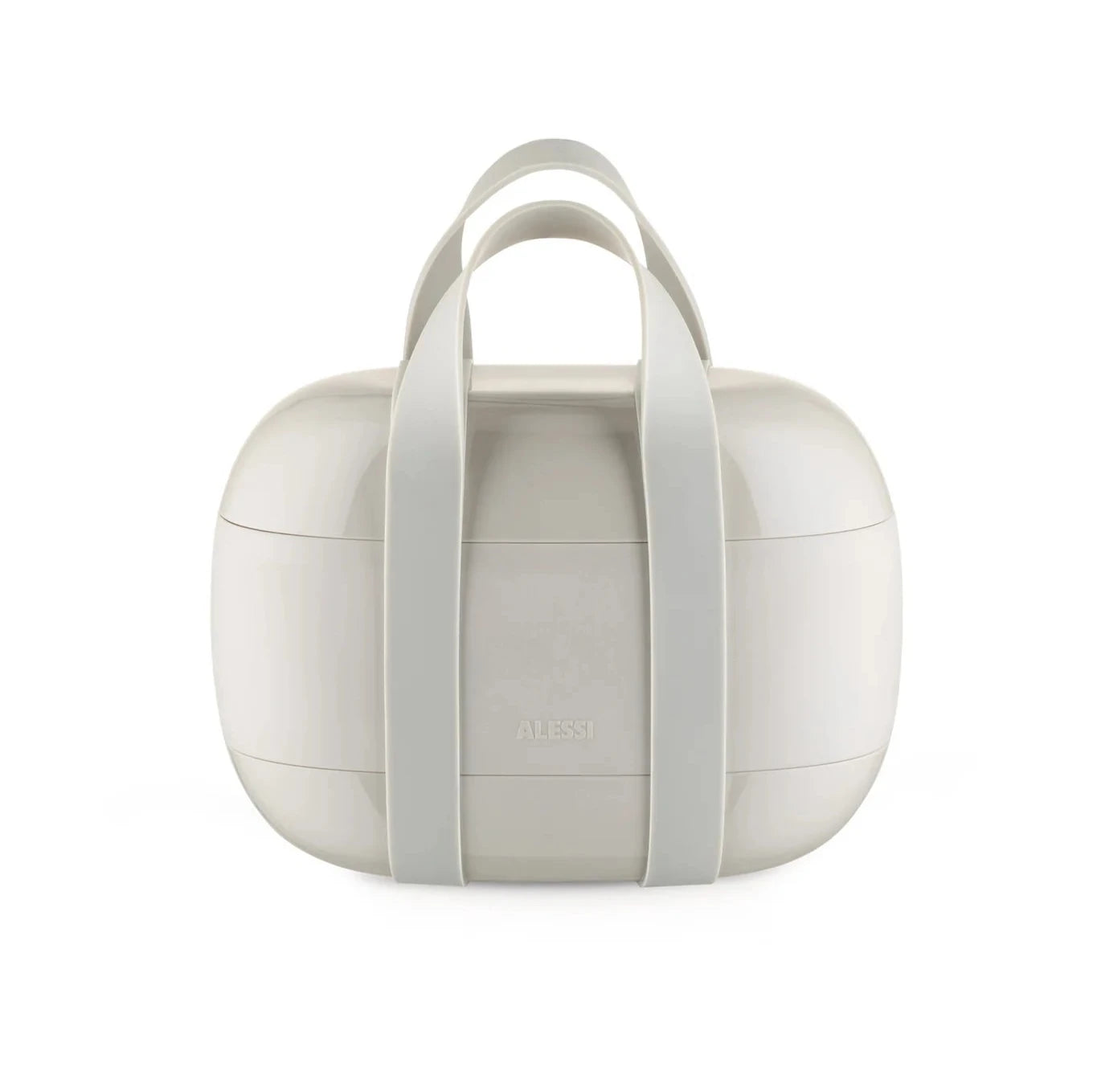 Alessi Lunch Box Für Kinder – Rotes 3-teiliges Essensset Aus Harz, Design Von Ben Van Berkel (Größe: 26 X 24,8 X 10,4 Cm)