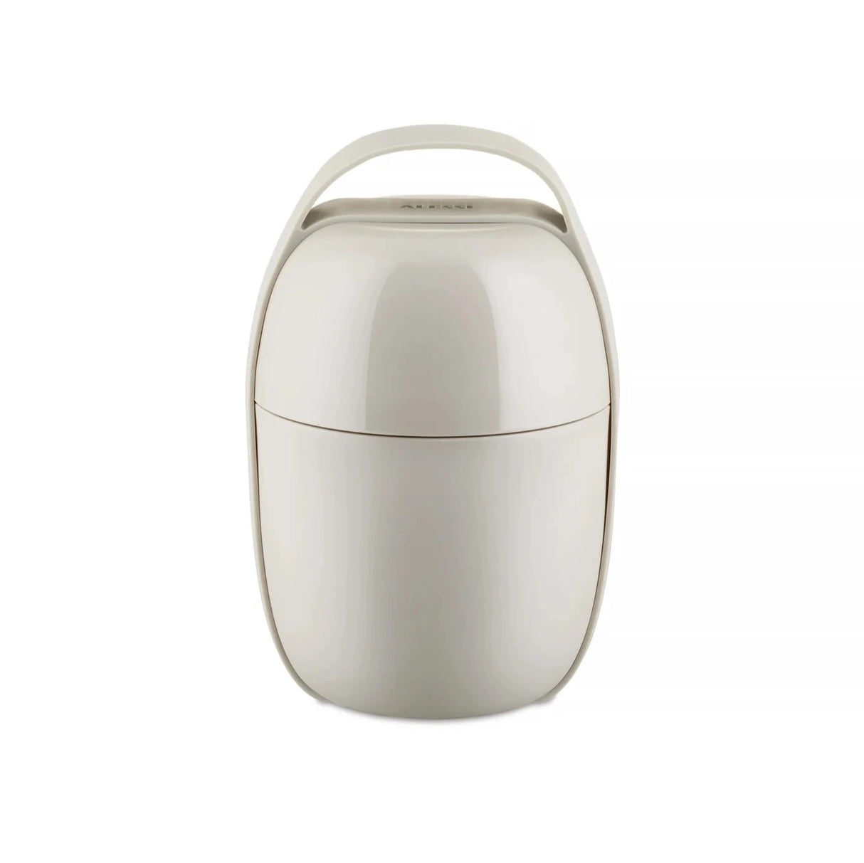 Alessi Food à Porter, Two-Compartment Lunch Box, Thermoplastic, Grey I Redber Coffee