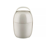 Alessi Food à Porter, Two-Compartment Lunch Box, Thermoplastic, Grey I Redber Coffee