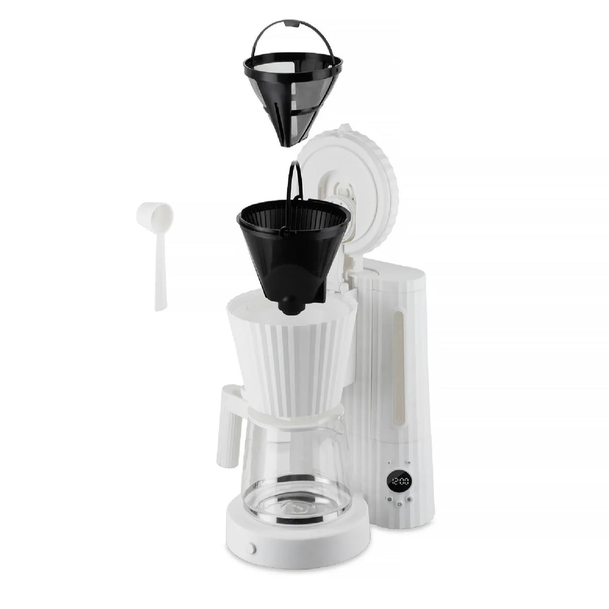 Alessi Plisse Drip Coffee Maker, British Plug 