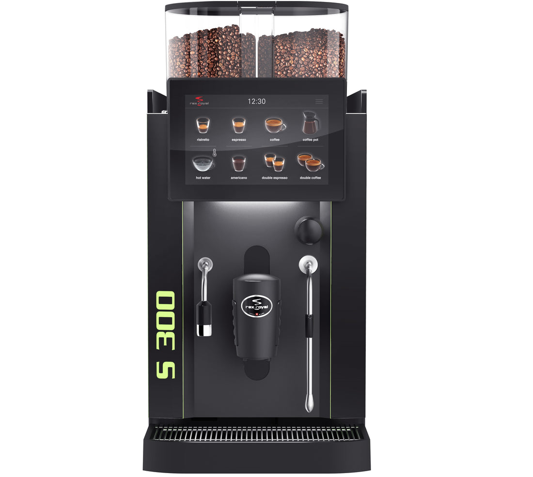 Rex Royal S300 (MCT + 4L Fridge) Bean to Cup Coffee Machine