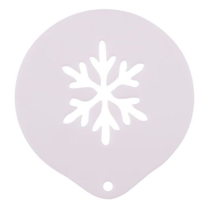 Barista Stencil - Snowflake