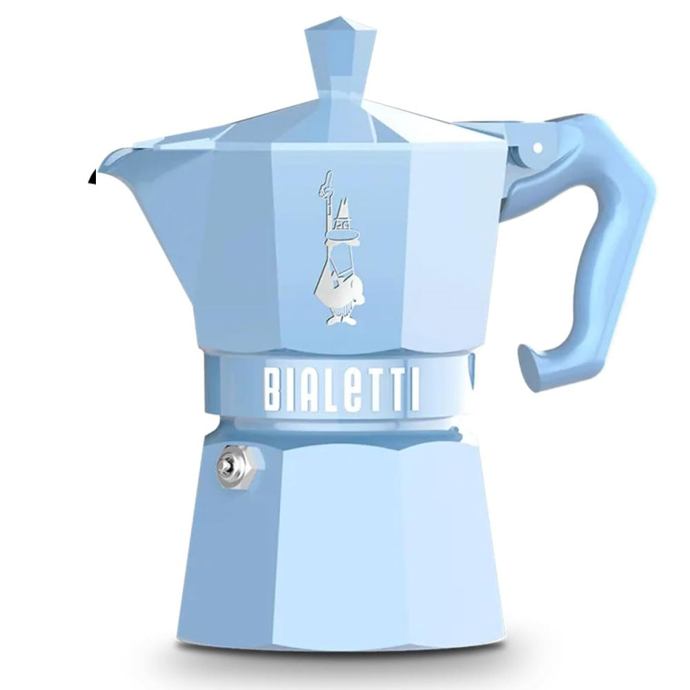 Bialetti Moka Express Exclusive 3 Cup - Blue