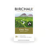Birchall Chai Tea package with a scenic design on a white background