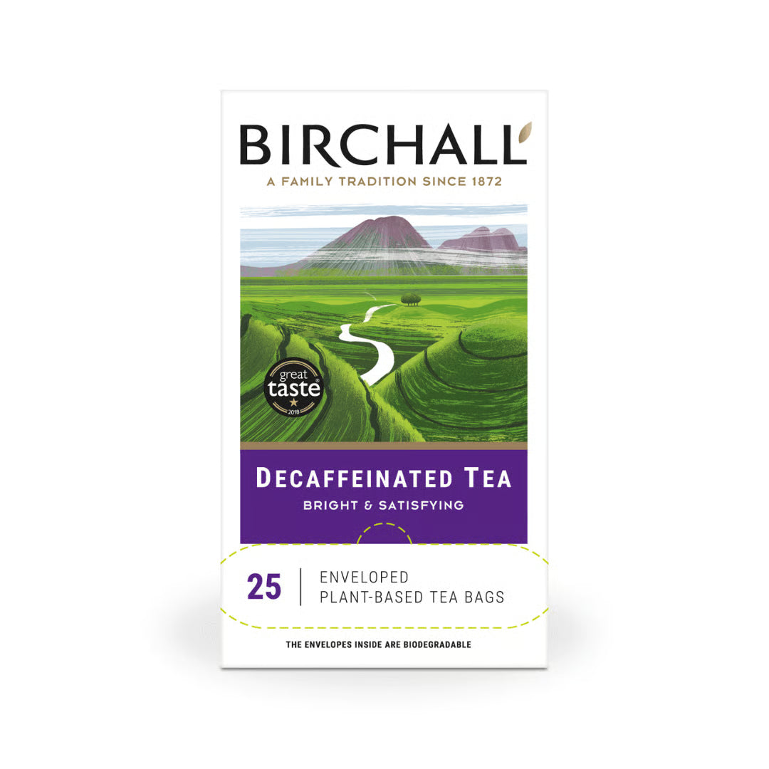 Birchall Enveloped Tea Bags 25pcs - Decaffeinated