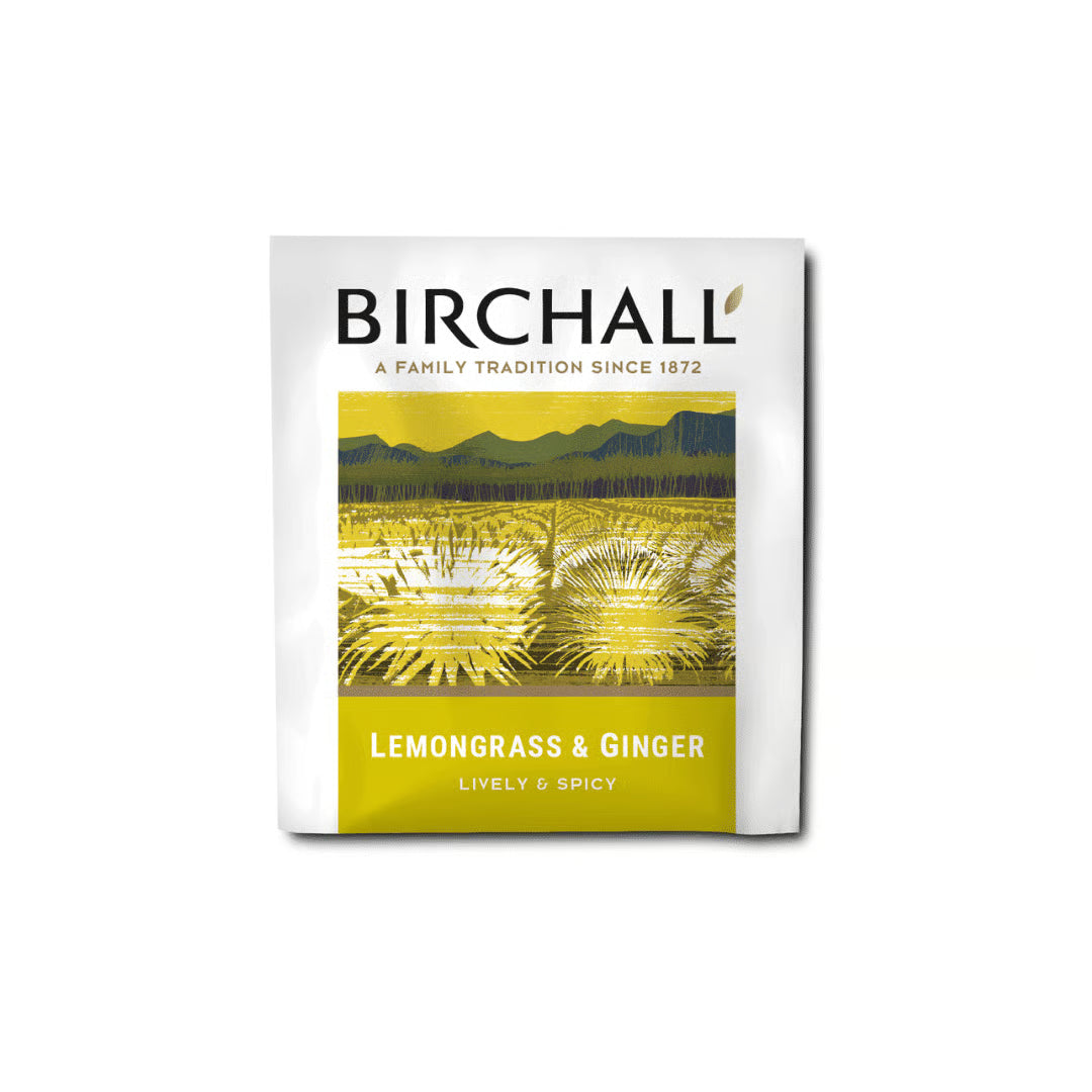 Birchall Enveloped Tea Bags 25pcs - Lemongrass & Ginger