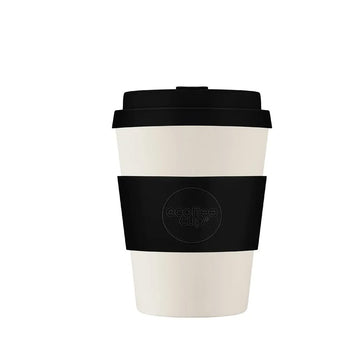Ecoffee Cup Reusable Bamboo Travel Cup 0.34l / 12 oz. - Black Nature