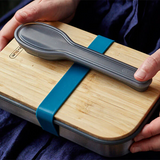 Black+Blum Cutlery Set + Case – lid and opening detail