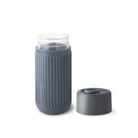 Black+Blum Insulated 340ml/12oz Glass Travel Cup - Slate
