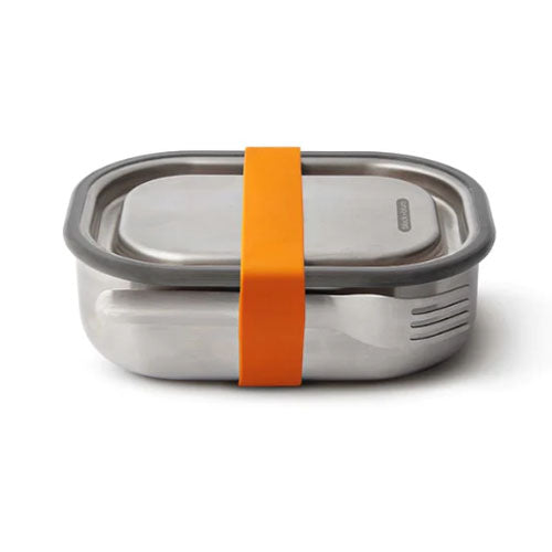Black+Blum Stainless Steel Lunch Box 600ml - Orange