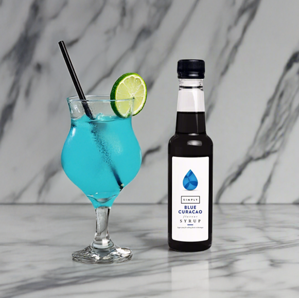 IBC, Simply Coffee Syrup 250ml - Blue Curacao, Redber Coffee