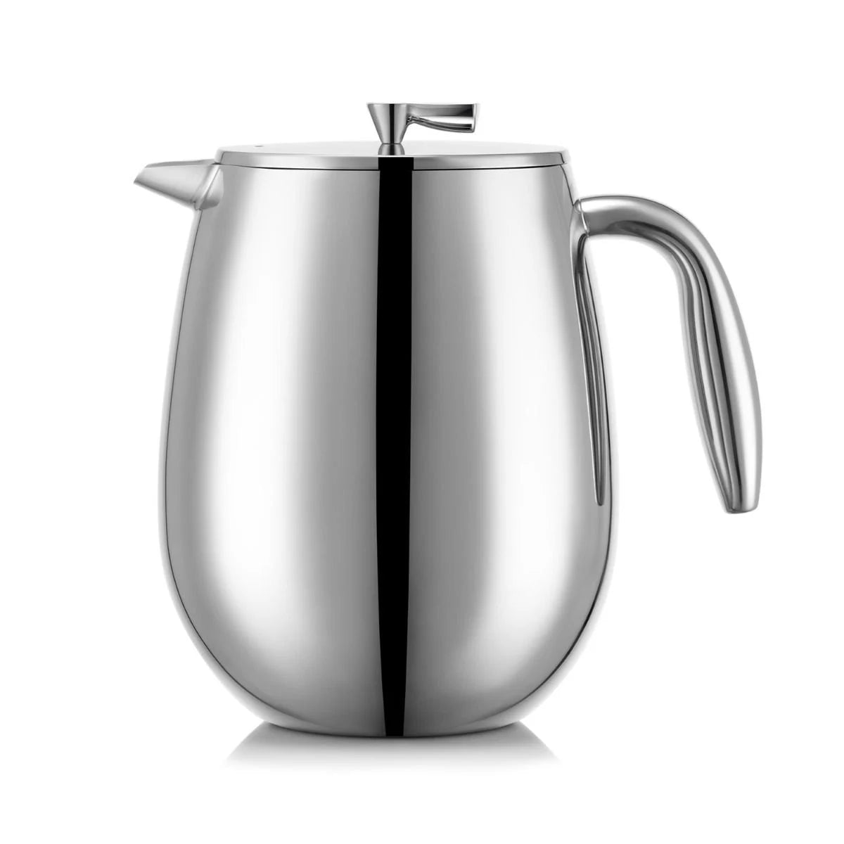 Bodum COLUMBIA 12 Cup Cafetiere, Stainless Steel, 1.5 l - Chrome