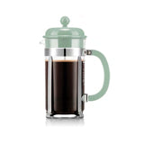 Bodum CAFFETTIERA French Press Coffee maker, 8 cup, 1.0 l, 34 oz - Sage