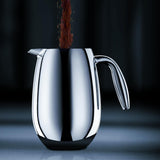 Bodum COLUMBIA 12 Cup Cafetiere, Stainless Steel, 1.5 l - Chrome