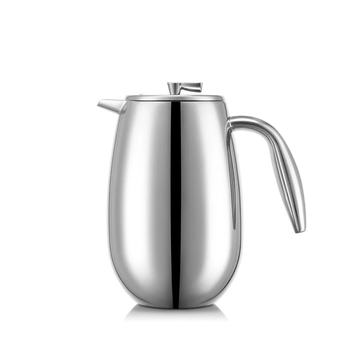 Bodum COLUMBIA 3 Cup Cafetiere, Stainless Steel, 0.35 l - Chrome