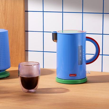 Bodum ETTORE Electric Water Kettle, 1.0L - Blue