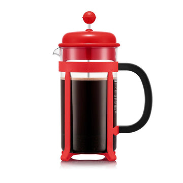 Bodum JAVA 8 cup, 1 L Cafetiere - Red