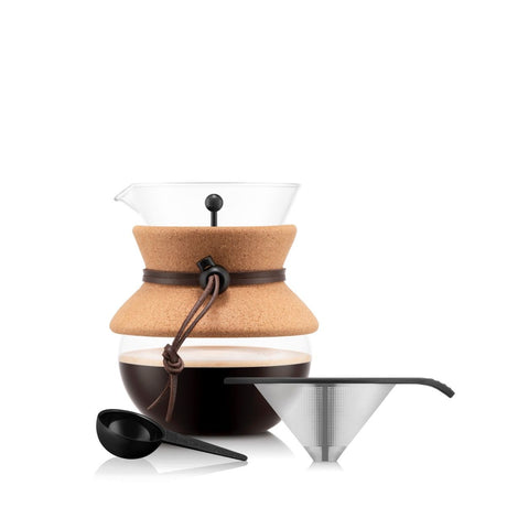 Bodum Pour Over 0.5L with Permanent Filter - Cork