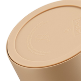 Bodum Stainless Steel Travel Mug 0.6L / 20oz. with Clear Lid - Iced Vanilla Latte