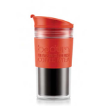 Bodum Travel Mug, Plastic, 0.35, 12 oz - Lava Falls