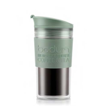 Bodum Travel Mug, Plastic, 0.35, 12 oz - Sage