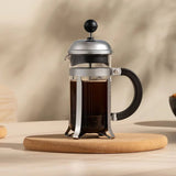 Bodum Chambord 3 cup, 0.35L Cafetiere - Chrome