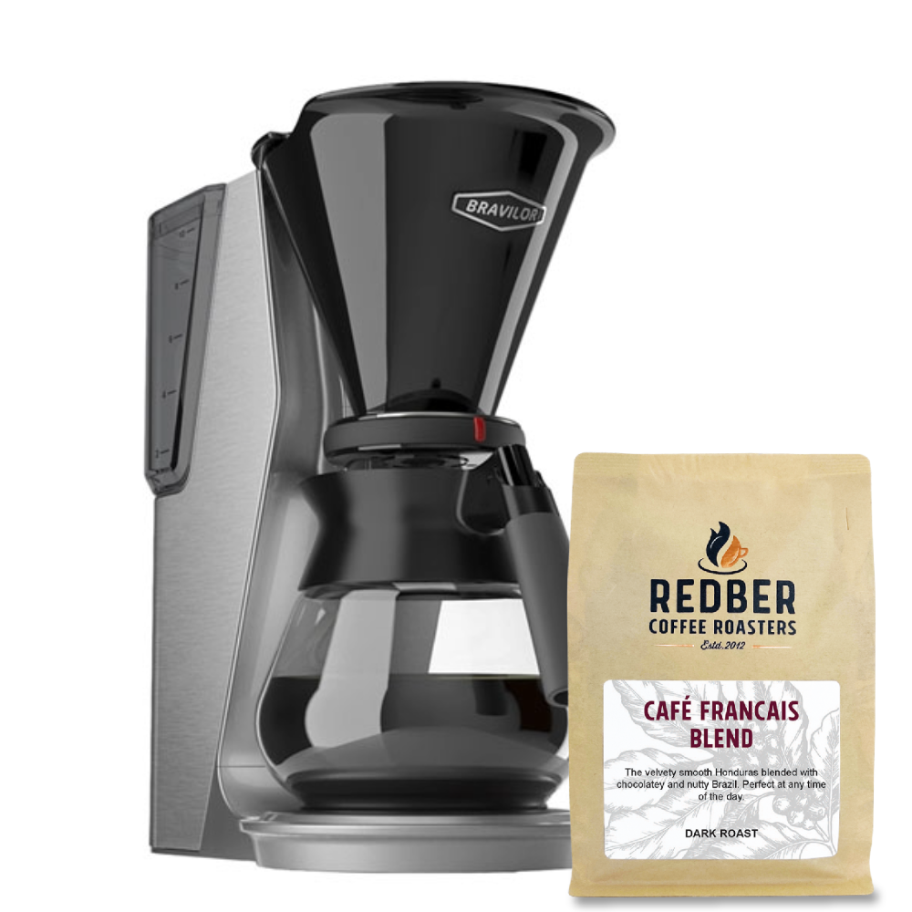 Bravilor Junior Filter Coffee Machine - Brushed Aluminium