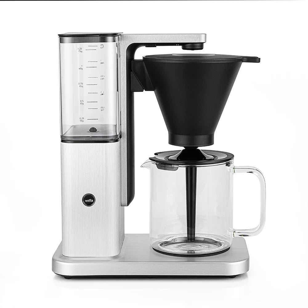 Wilfa Zense Alux Filter Coffee Maker - Brushed Aluminium