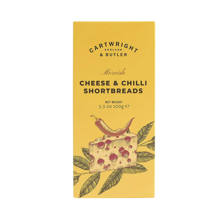 Cartwright & Butler Cheese & Chilli Shortbreads in Carton