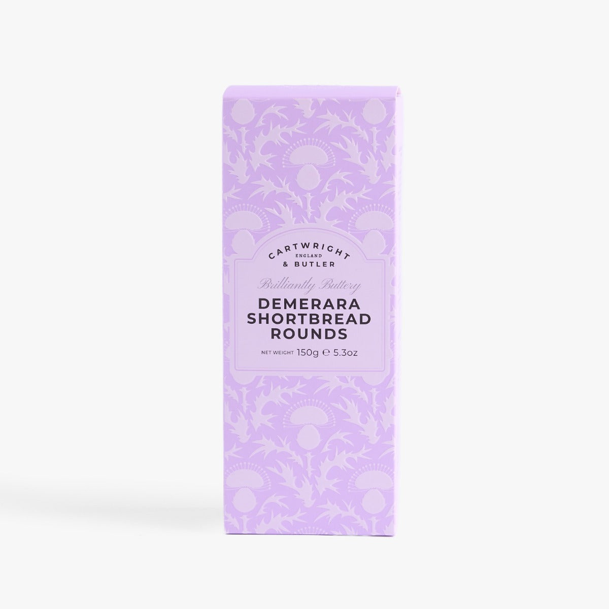 Cartwright & Butler Demerara Shortbread Rounds in Carton