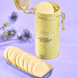 Cartwright & Butler Lemon Zest Shortbread Rounds in Tin