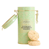 Cartwright & Butler Pistachio Shortbread Rounds in Tin