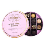 Chocolates in a 'Charbonnel et Walker' box on a white background