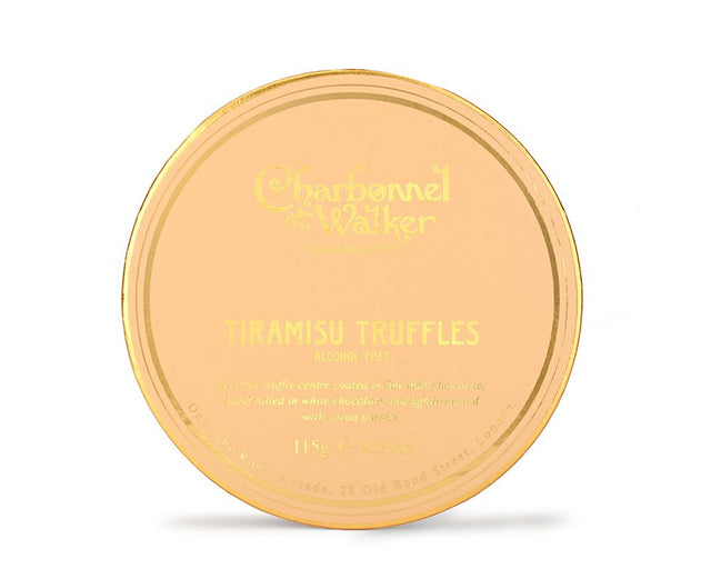 Charbonnel et Walker Tiramisu Truffles 110g – Luxury Milk Chocolate Coffee Truffles