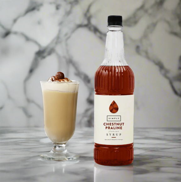 IBC, Simply Coffee Syrup 1L - Chestnut Praline, Redber Coffee