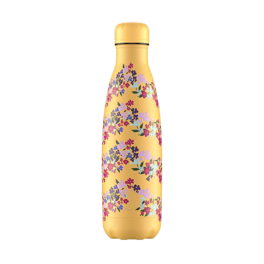 Chilly's Reusable Water Bottle 500ml - Floral Zig Zag Ditsy