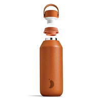 Chilly's Vacuum Insulated Stainless Steel 500ml Drinking Bottle Series 2 - Elements - Fire Orange