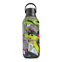 Chilly's Vacuum Insulated Stainless Steel 500ml Drinking Bottle Series 2 - Studio - Concrete Jungle